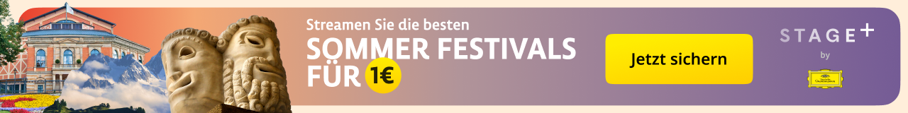 Lösen Sie das Angebot ein und streamen Sie die besten Sommerfestivals für 1 Euro auf Stage+.
